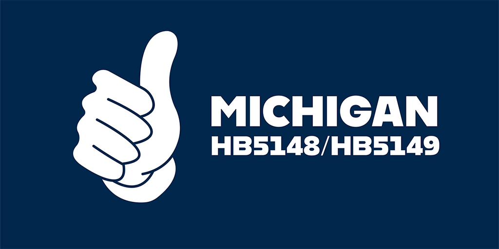 Thumbs up on Michigan HB5148 and HB5149